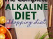 alkaline diet shopping list